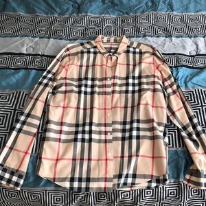 Burberry Print Dress Shirt